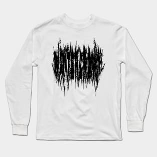 Wintercrown (Black, No Border). Long Sleeve T-Shirt